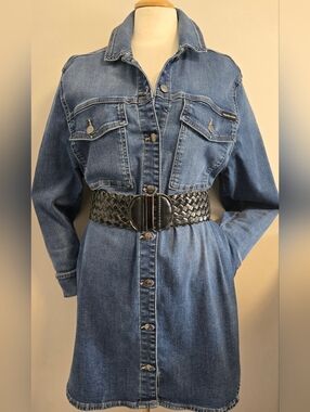CK Jeans💫Denim Coat-Tunic-Dress M